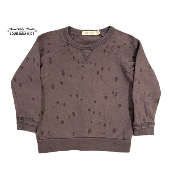 Kid + Kind Other - Kid + Kind 2T Tree Print Pullover Sweatshirt